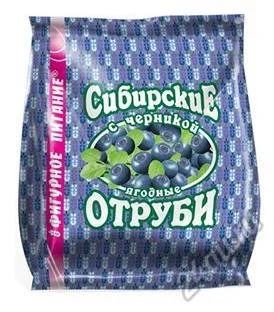 Лот: 6085990. Фото: 1. Сибирские отруби. С черникой... Другое (красота и здоровье)
