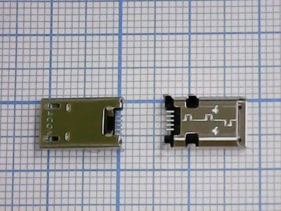 Лот: 12287367. Фото: 1. Системный разъём №062 micro-USB... Разъёмы