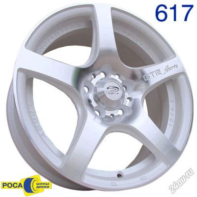 Лот: 3415522. Фото: 1. Комплект дисков Sakura Wheels... Диски