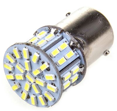 Лот: 25066222. Фото: 1. Автолампа S25 (P21W) 24V 50SMD... Оптика и освещение