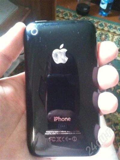 Лот: 466345. Фото: 1. iphone 3gs 32gb black черный!разлочен... Смартфоны