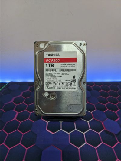 Лот: 25057563. Фото: 1. Жесткий диск 1Tb/3.5"/7200/Toshiba... Жёсткие диски (HDD)