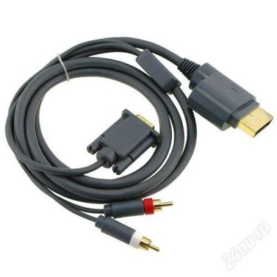 Лот: 884489. Фото: 1. Кабель VGA для Xbox 360\оригинал... Аксессуары для игровых приставок, консолей, геймпады