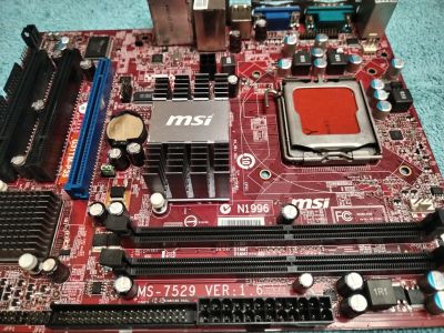 Лот: 20994689. Фото: 1. Материнская плата MSI MS - 7529... Материнские платы