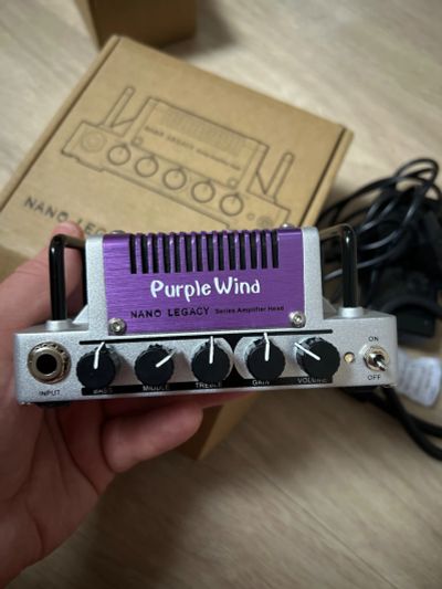 Лот: 21220092. Фото: 1. Hotone nano legasy purple wind... Эстрадная акустика и усилители