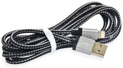 Лот: 20737187. Фото: 1. Кабель USB - Lightning (1 метр... Дата-кабели, переходники