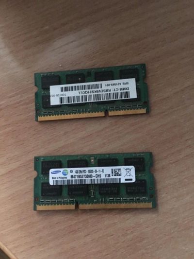 Лот: 12738202. Фото: 1. Оперативная память 8gb(4x2) ddr3. Комплекты запчастей