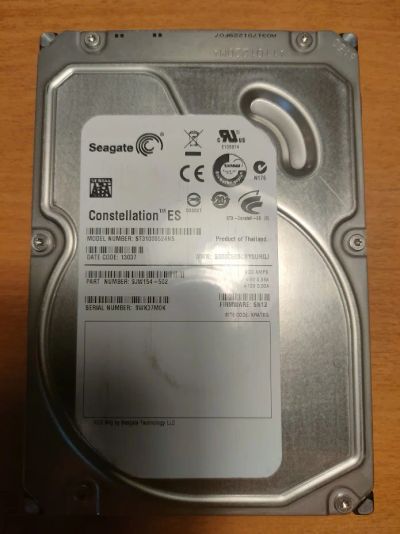 Лот: 18450026. Фото: 1. HDD ST31000524NS. Жёсткие диски (HDD)