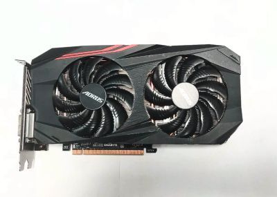 Лот: 25776364. Фото: 1. Видеокарта Radeon RX 570 4GB Gigabyte... Видеокарты