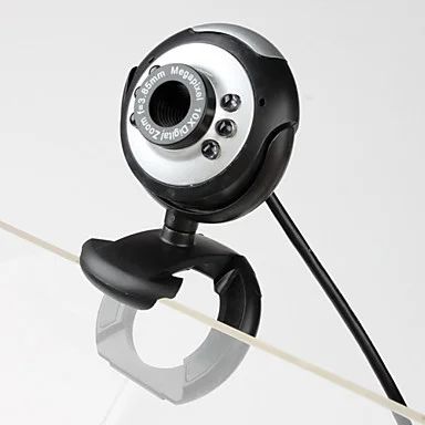 Лот: 3123660. Фото: 1. usb 6 led web camera веб камера... Веб-камеры