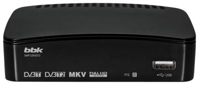 Лот: 5136976. Фото: 1. DVB-T2 приемник HD плеер BBK-SMP125HDT2. Цифровое, спутниковое ТВ