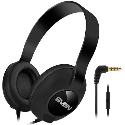 Лот: 25041552. Фото: 1. Наушники Sven AP-310M Black (SV-015312... Наушники, гарнитуры