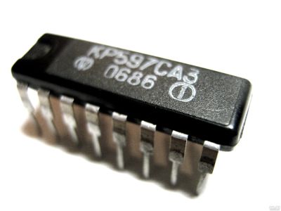 Лот: 15000886. Фото: 1. КР597СА3, микросхема, аналог ICB8001C. Микросхемы