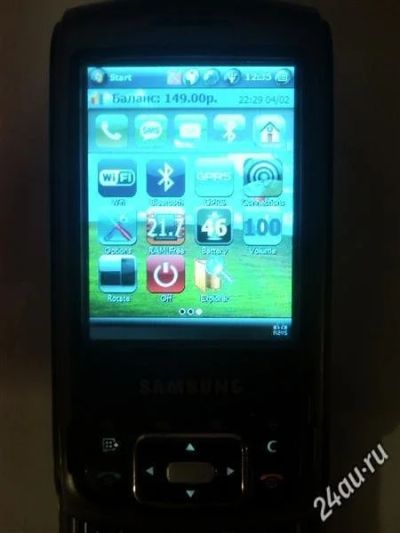 Лот: 865025. Фото: 1. Samsung i750. Кнопочные мобильные телефоны