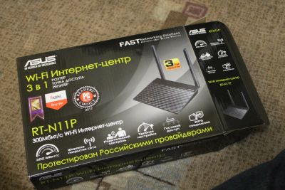 Лот: 16683111. Фото: 1. Wi-fi роутер маршрутизатор Asus... Маршрутизаторы (роутеры)