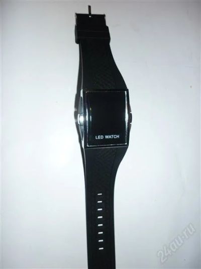 Лот: 980777. Фото: 1. Светодиодные LED-часы. С рубля. Оригинальные наручные часы