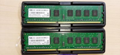 Лот: 16342290. Фото: 1. Память 2*4ГБ DIMM DDR3. Оперативная память