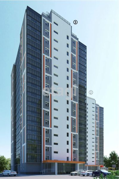 Лот: 20943389. Фото: 1. Продам 1-комн. 38.5 кв.м. Красноярск... Квартиры, студии