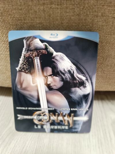 Лот: 22572526. Фото: 1. Конан-варвар (Blu-Ray) (FR). Видеозаписи, фильмы
