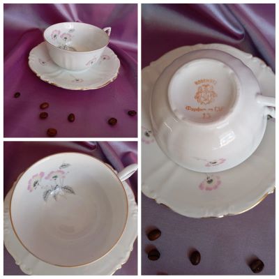 Лот: 25644753. Фото: 1. Чайная пара. Кружки, стаканы, бокалы