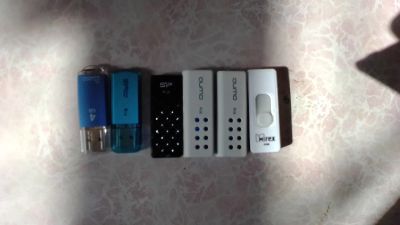 Лот: 16261330. Фото: 1. Флешки USB 5шт одним лотом. рабочие. USB-флеш карты