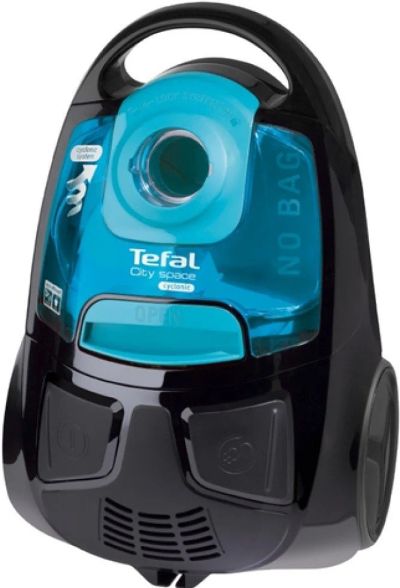 Лот: 11515494. Фото: 1. Пылесос Tefal TW2521RA Black/Turquoise... Пылесосы, паровые швабры