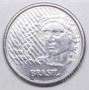Лот: 18845447. Фото: 1. Бразилия. 5 сентаво 1997г. (1-2... Америка