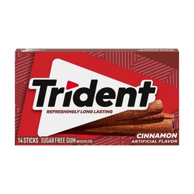 Лот: 24867849. Фото: 1. Trident Жевательная резинка Корица... Лекарства
