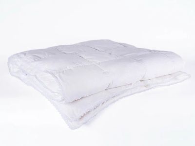 Лот: 21315970. Фото: 1. Одеяло всесезонное из белого гусиного... Одеяла, подушки