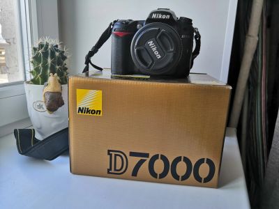 Лот: 15115362. Фото: 1. Nikon d7000 + объектив nikkor... Цифровые зеркальные