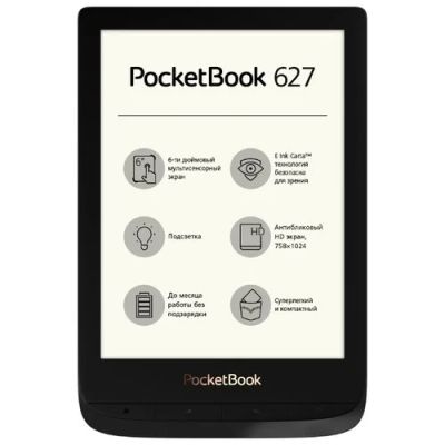 Лот: 14553942. Фото: 1. Электронная книга PocketBook 627. Электронные книги