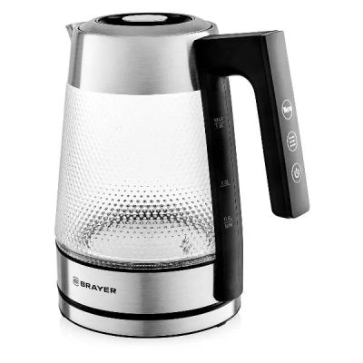 Лот: 24468278. Фото: 1. Электрический чайник Brayer BR1079. Чайники, кофемашины, кулеры