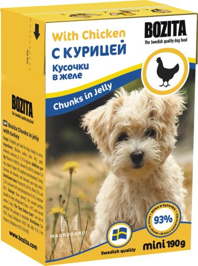 Лот: 5147543. Фото: 1. Мясные кусочки в желе с Курицей... Корма