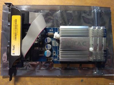 Лот: 13466732. Фото: 1. Zotac GeForce 6200 512 MB AGP. Видеокарты