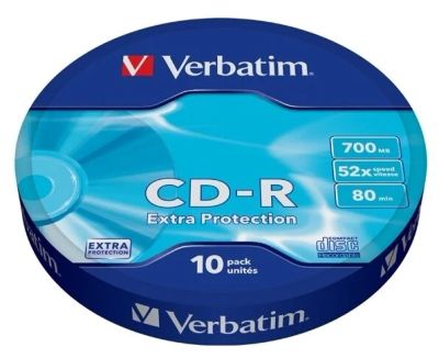 Лот: 3566257. Фото: 1. Диск CD-R Verbatim 700Mb 52x Extra... CD, DVD, BluRay