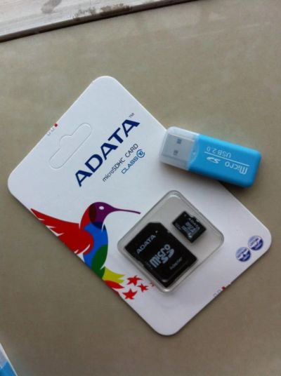 Лот: 4813112. Фото: 1. Карта памяти adata micro SD 64... Карты памяти