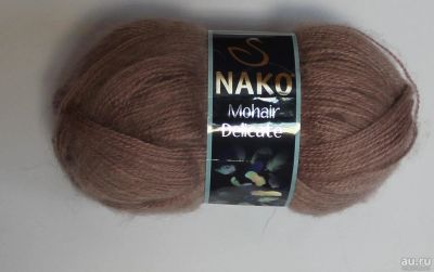 Лот: 11187107. Фото: 1. Пряжа Nako mohair delicate 100г-500м... Ткани, нитки, пряжа