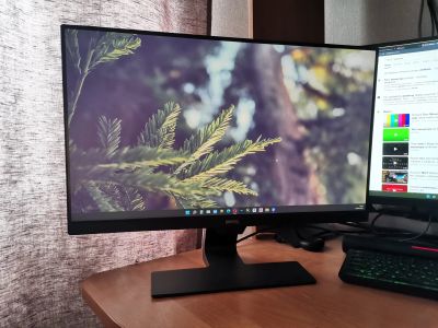 Лот: 18948472. Фото: 1. Монитор BenQ GW2480E 23.8", черный. ЖК-мониторы