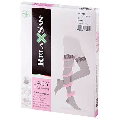 Лот: 23732612. Фото: 1. Relaxsan Lady Чулки компрессионные... Лекарства