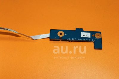 Лот: 6256582. Фото: 1. Б/У платы кнопки включения 6-71-W27HS-D01... Платы расширения, контроллеры, доп. порты
