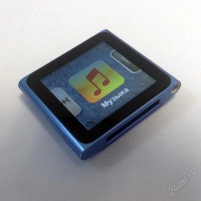 Лот: 2700009. Фото: 1. Оригинальный Apple iPod Nano 6ого... Плееры