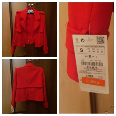 Лот: 5909388. Фото: 1. Пиджак Zara новый с этикеткой. Пиджаки, жакеты, жилеты