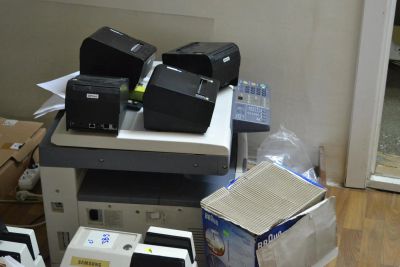 Лот: 7358739. Фото: 1. Принтер чеков ТМ-200!!!. Торговое