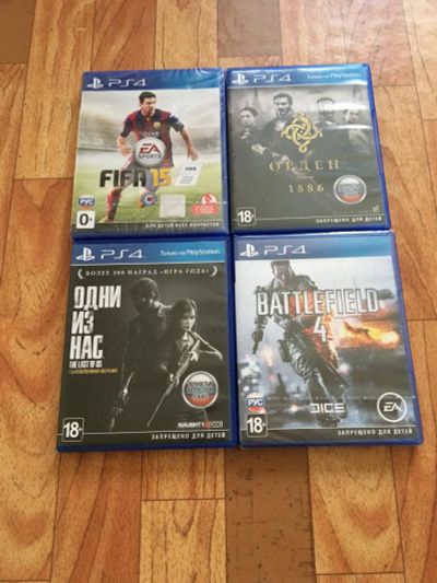 Лот: 8656042. Фото: 1. Одним лотом! Диски ps 4 орден... Игры для консолей