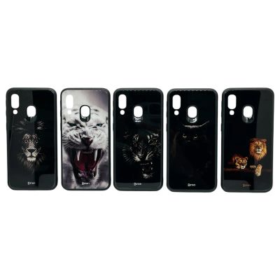 Лот: 25439732. Фото: 1. Чехол Samsung A405F A40 2019 Glass... Чехлы, бамперы