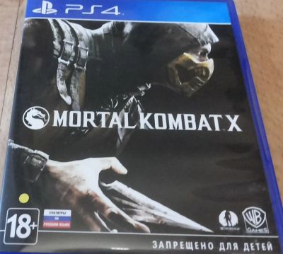 Лот: 9337687. Фото: 1. Mortal Kombat X (MK X) PS4 диск... Игры для консолей