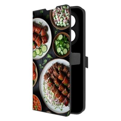 Лот: 25542055. Фото: 1. Чехол Krutoff Eco Book "Застолье... Чехлы, бамперы