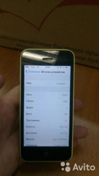 Лот: 6929449. Фото: 1. iPhone 5c 16 gb. Смартфоны