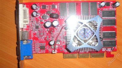 Лот: 984725. Фото: 1. AGP GeForce FX 5700 128Mb 128bit... Видеокарты