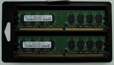 Лот: 5916160. Фото: 1. Samsung PC2-6400U-555-12-E3. Оперативная память